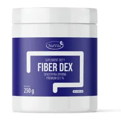 Fiber Dex Dekstryna oporna błonnik w proszku 250g NatVita cena 58,90zł