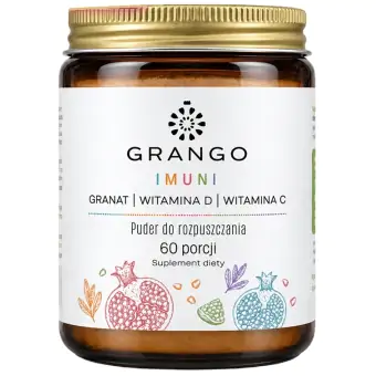 Grango Imuni odporność Granat Witamina C Witamina D puder do rozpuszczenia 96g  cena 118,90zł