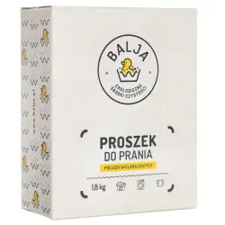 Ekologiczny proszek do prania pieluch wielorazowych 1,8kg Balja cena 37,98zł