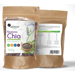 Aliness Nasiona Chia Salvia hispanica 500g cena 29,90zł