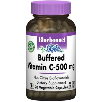 Bluebonnet Nutrition Witamina C 500mg z bioflawonoidami cytrusowymi, hesperydyną rutyną 90kapsułek cena 82,59zł