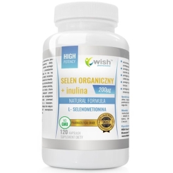 Progress Labs Selen Organiczny L- Selenometionina 200µg +BCAA Aminokwas +Prebiotyk 120kapsułek cena 20,80zł