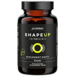 Grinday Shape Up Thermogenic termogeniczny spalacz tłuszczu 60kapsułek  cena 117,00zł
