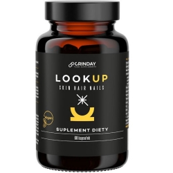 Grinday Look Up Skin Hair Nails  Włosy skóra paznokcie 60kapsułek cena 99,00zł
