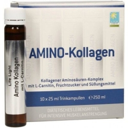 Life Light Amino-kolagen 10ampułek Long Life Foundation cena 101,70zł