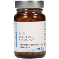 Life Light GSH zredukowany L-glutation 60kapsułek Long Life Foundation cena 110,00zł