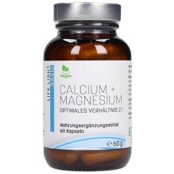 Life Light Wapń + Magnez 60kapsułek Long Life Foundation cena 85,00zł