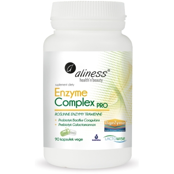 Aliness Enzyme Complex PRO 90kapsułek VEGE cena 54,90zł