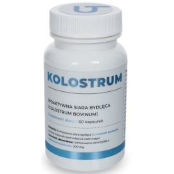 Visanto Kolostrum Colostrum 200mg 60kapsułek Jerzy Zięba cena 98,00zł