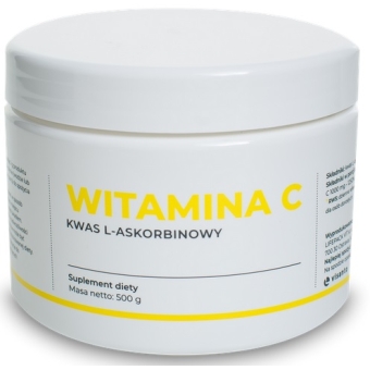 Visanto Witamina C 100% kwas L-askorbinowy 500g Jerzy ZIęba cena 45,00zł