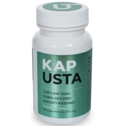 Visanto Kapusta liofilizat soku z ekologicznej kapusty kiszonej 300mg 60kapsułek Jerzy Zięba cena 109,00zł