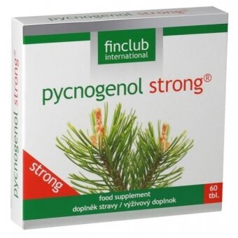 fin Pycnogenol Strong 60tabletek cena 217,00zł