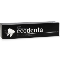 Ecodenta Extra Black czarna pasta do zębów wybielająca z węglem drzewnym 100ml cena 14,90zł