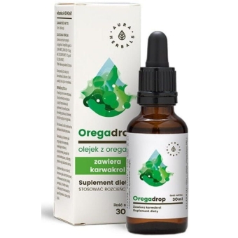 Aura Herbals Oregadrop Olejek z Oregano krople 30ml cena 18,98zł