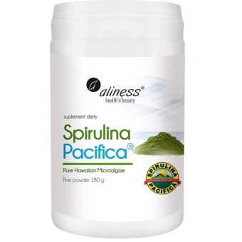 Aliness Spirulina Hawajska Pacyfica proszek 180g cena 77,90zł