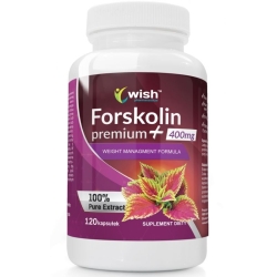 Wish Pharmaceutical Forskolin Pokrzywa Indyjska 400mg oryginalna 120kapsułek cena 31,99zł