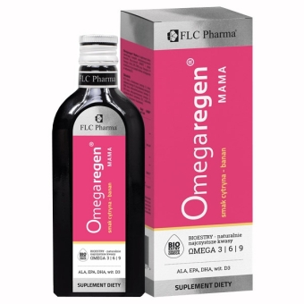 Omegaregen Mama smak cytryna-banan 250ml cena 74,90zł