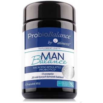 ProbioBalance by Aliness Man Balance 20mld 30kapsułek cena 62,90zł