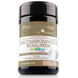 ProbioBalance by Aliness Saccharomyces Boulardii 5mld 30kapsułek cena 39,90zł