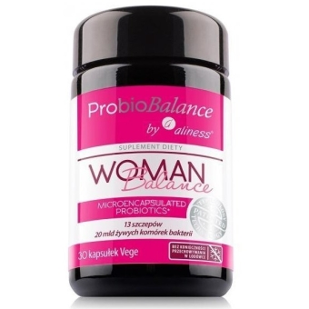 ProbioBalance by Aliness Woman Balance 20mld 30kapsułek cena 62,90zł