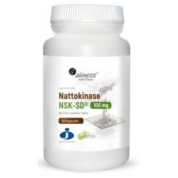 Aliness Nattokinase NSK-SD 100mg 60kapsułek cena 74,90zł