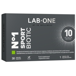 Lab One N°1 SportBiotic 30kapsułek cena 84,00zł