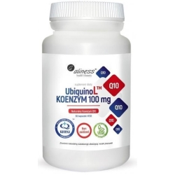 Aliness UbiquinoL Kaneka Naturalny Koenzym 100mg 60kapsułek Vege cena 134,90zł