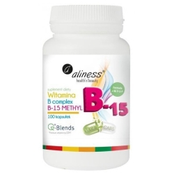 Aliness Witamina B Complex B-15 Methyl 100kapsułek cena 38,90zł