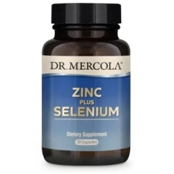 Cynk z selenem Zinc plus Selenium 30kapsułek Dr Mercola cena 59,90zł