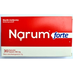 Narum Forte 30kapsułek Vitaway LLC cena 59,90zł