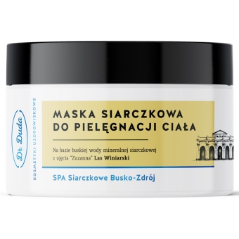 Dr Duda Maska Siarczkowa do pielęgnacji ciała 200g cena 24,90zł