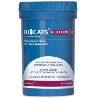 Bicaps Red Clover (czerwona koniczyna) 60kapsułek Formeds cena 37,59zł