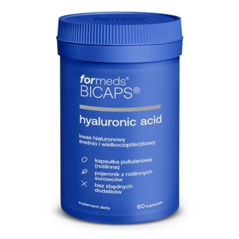 Formeds BICAPS Hyaluronic Acid 60kapsułek cena 62,99zł