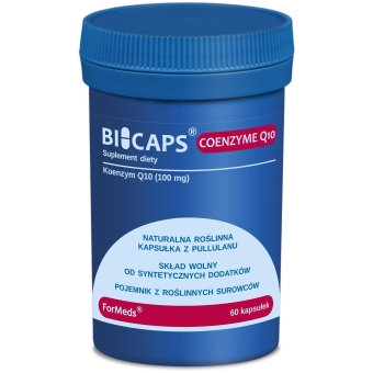 Formeds BICAPS COENZYME Q10 60kapsułek cena 57,19zł