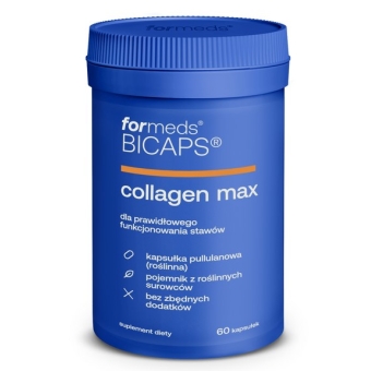 Formeds BICAPS Collagen MAX 60kapsułek data ważności 2025.06 cena 79,00zł