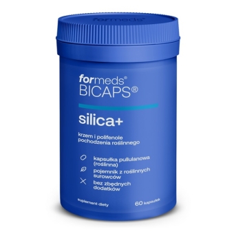 Formeds BICAPS Silica+ 60kapsułek cena 58,49zł