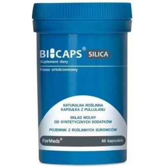Bicaps Silica+ 60kapsułek Formeds cena 52,79zł