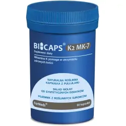 Bicaps K2 MK7 60kapsułek Formeds cena 67,99zł