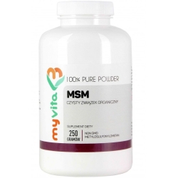 MyVita MSM proszek 250g cena 18,95zł