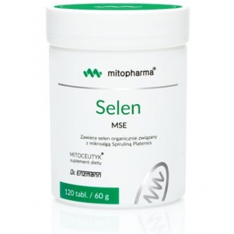 Dr Enzmann Selen MSE 120tabletek Mito-Pharma cena 115,90zł
