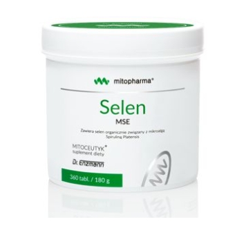 Dr Enzmann Selen MSE 360tabletek Mito-Pharma cena 299,00zł