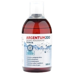 Aura Herbals Argentum200 Srebro Koloidalne (25 ppm) tonik 500ml cena 24,98zł