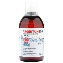 Aura Herbals Argentum200 Srebro Koloidalne (50 ppm) tonik 500ml cena 33,05zł