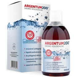 Aura Herbals Argentum200 Srebro Koloidalne (50 ppm) tonik 500ml cena 33,05zł