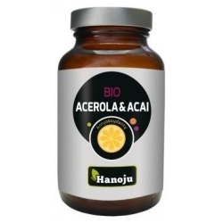 Hanoju Bio Acerola 200mg + Bio Acai 200mg 90kapsułek cena 79,99zł