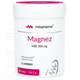 Dr Enzmann Magnez MSE 300mg 60kapsułek Mito-Pharma