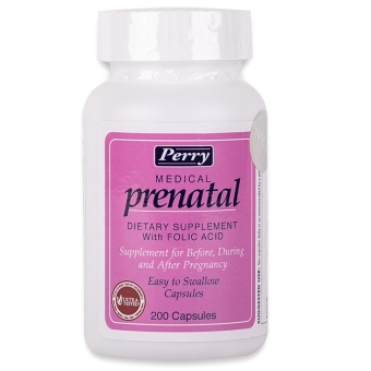 Kirkman Perry™ Kompleks Prenatalny (Hypoallergenic) witaminy i minerały prenatalne 200kapsułek cena 234,90zł