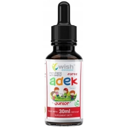 Wish Pharmaceutical ADEK Junior Forte krople dla dzieci 30ml cena 49,00zł