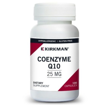 Kirkman Coenzyme Q10 25 mg (Hypoallergenic) koenzym Q10 100kapsułek cena 279,90zł