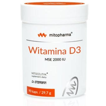 Dr Enzmann Witamina D3 MSE 90kapsułek Mito-Pharma cena 129,00zł